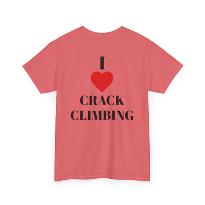 I Love Crack Climbing| Rock Climbing Shirt Stoke & Trad