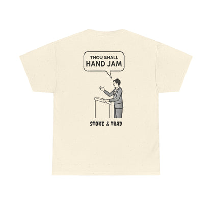 Thou Shall Hand Jam| Rock Climbing Shirt Stoke & Trad
