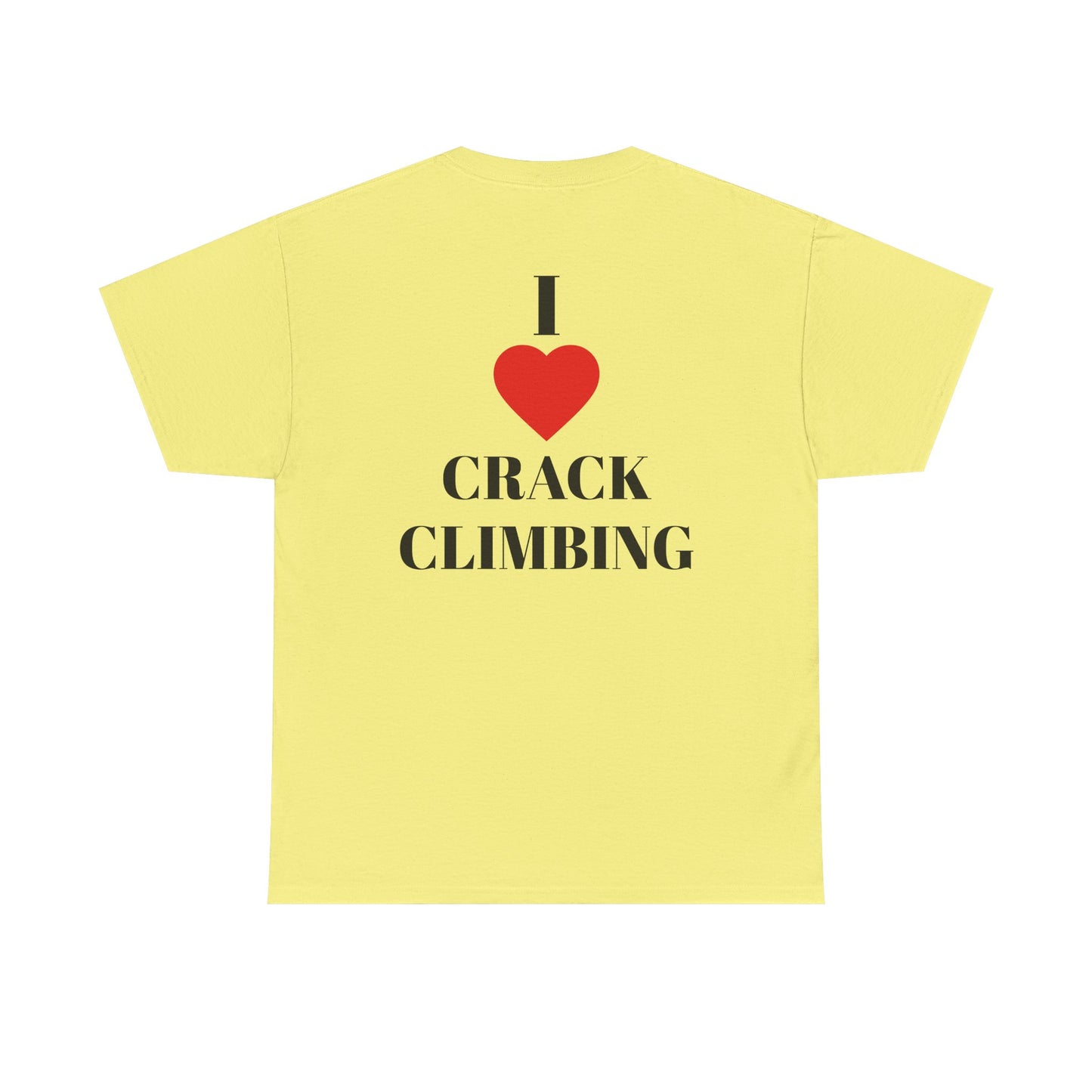 I Love Crack Climbing| Rock Climbing Shirt Stoke & Trad
