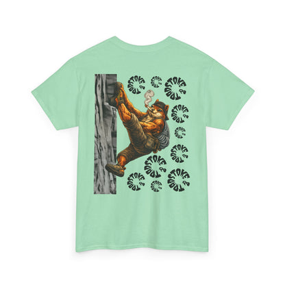 Squirrel Heel Hook| Rock Climbing Shirt Stoke & Trad