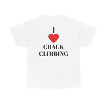 I Love Crack Climbing| Rock Climbing Shirt Stoke & Trad
