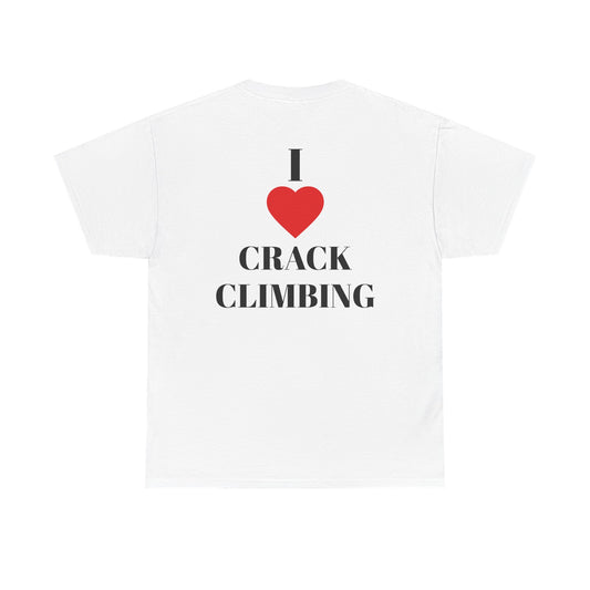 I Love Crack Climbing| Rock Climbing Shirt Stoke & Trad