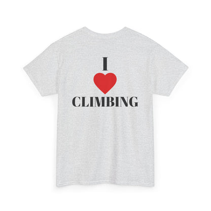 I Love Climbing| Rock Climbing Shirt Stoke & Trad