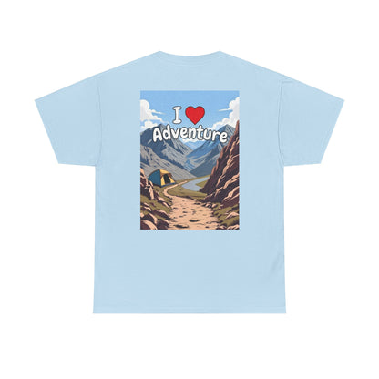 I Love Adventure| Rock Climbing Shirt Stoke & Trad