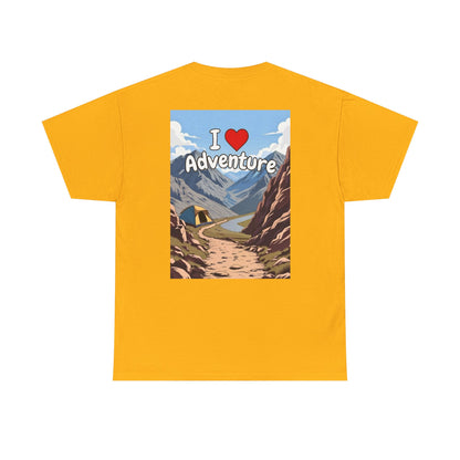 I Love Adventure| Rock Climbing Shirt Stoke & Trad