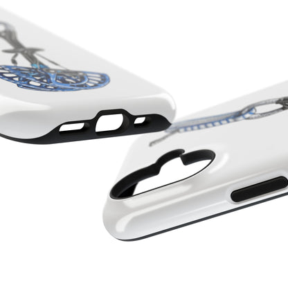 Climbing Cam Phone Case — Blue Rock Climb Protection