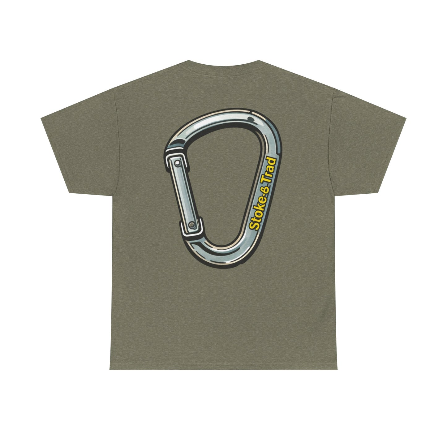 Carabiner T-shirt | Rock Climbing Shirt Stoke & Trad