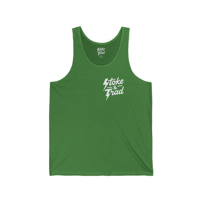 Toke & Trad | Rock Climbing Retro Tank Stoke & Trad