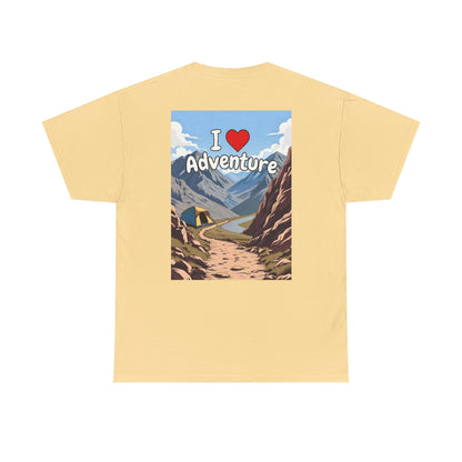 I Love Adventure| Rock Climbing Shirt Stoke & Trad