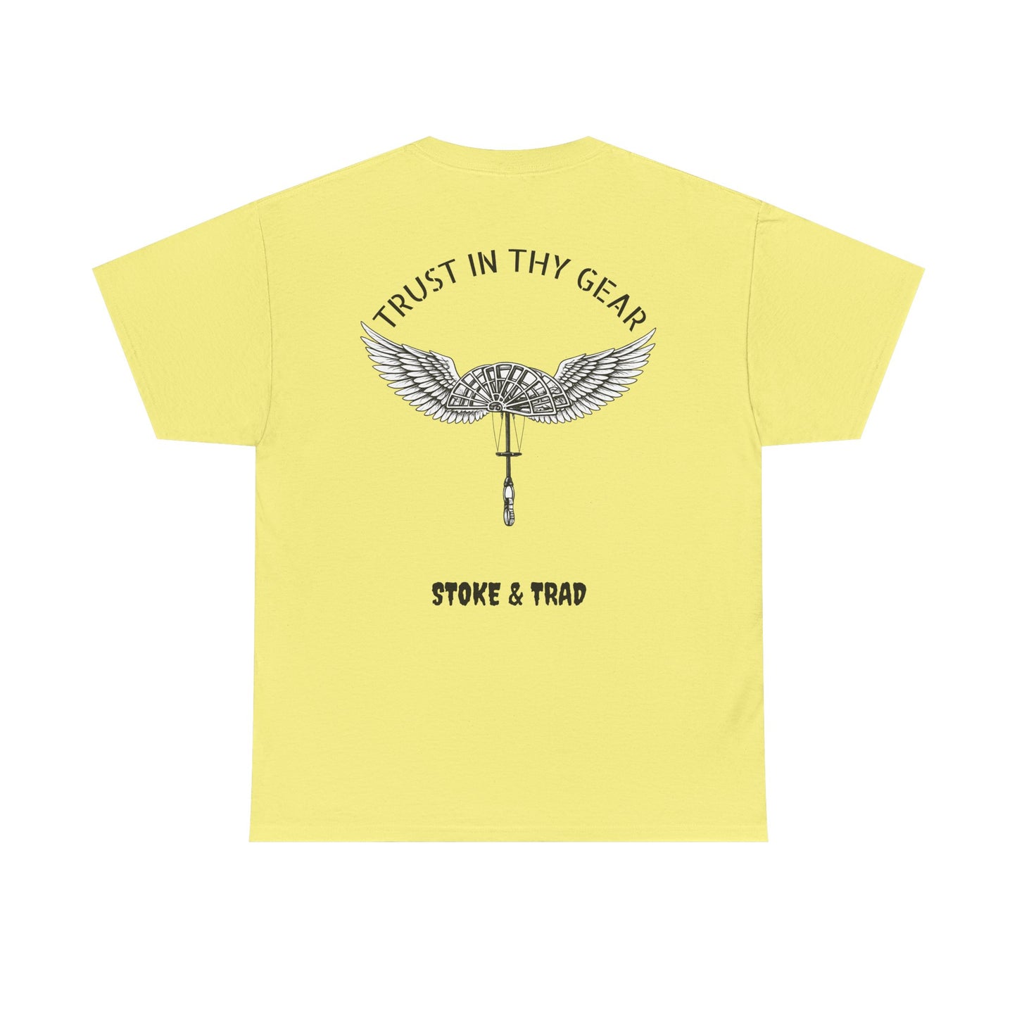 Trust In Thy Gear| Rock Climbing Shirt Stoke & Trad