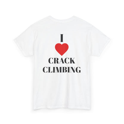 I Love Crack Climbing| Rock Climbing Shirt Stoke & Trad