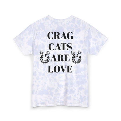 Crag Cats are Love/ Rock Climbing Shirt Stoke & Trad
