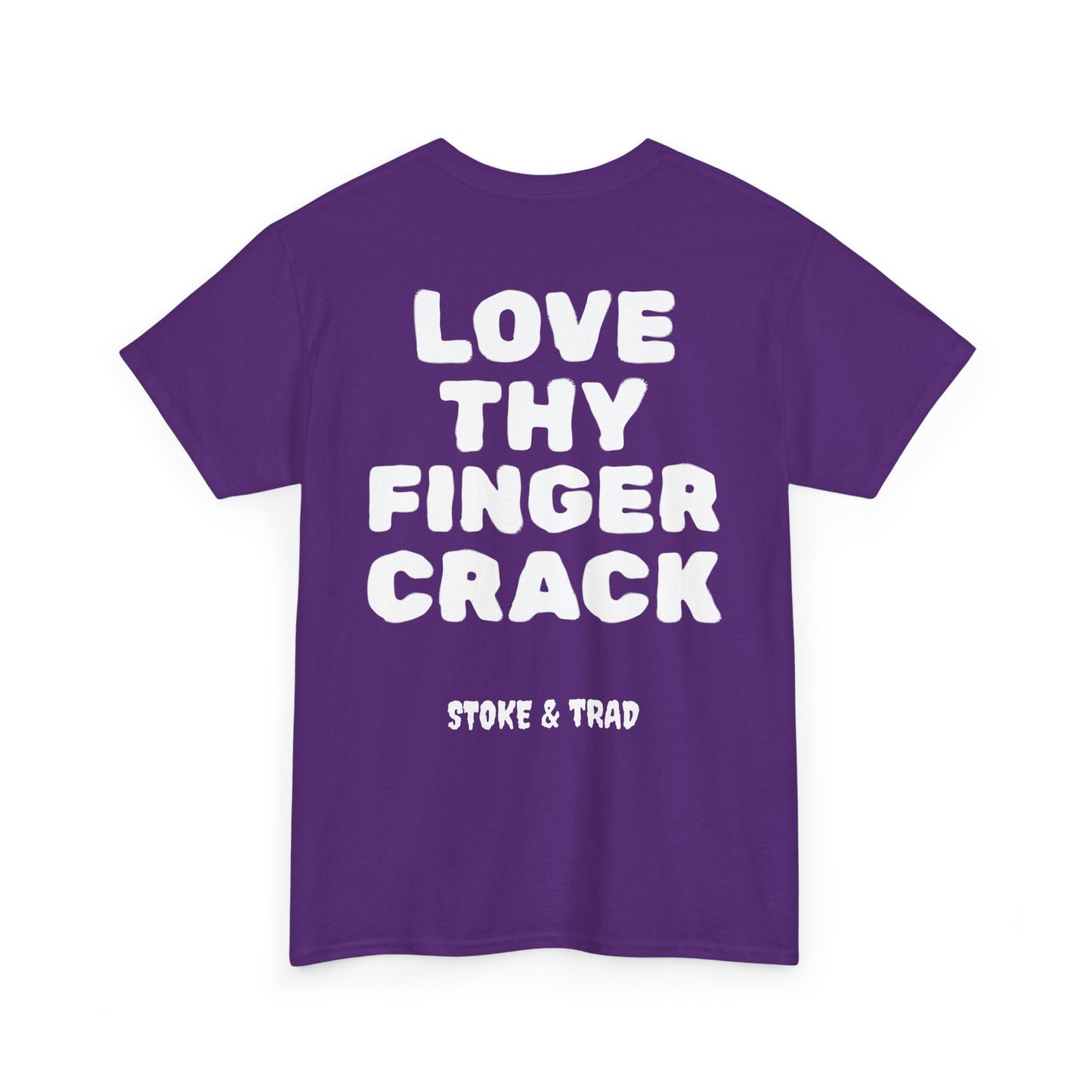 Love Thy Finger Crack| Rock Climbing Shirt Stoke & Trad