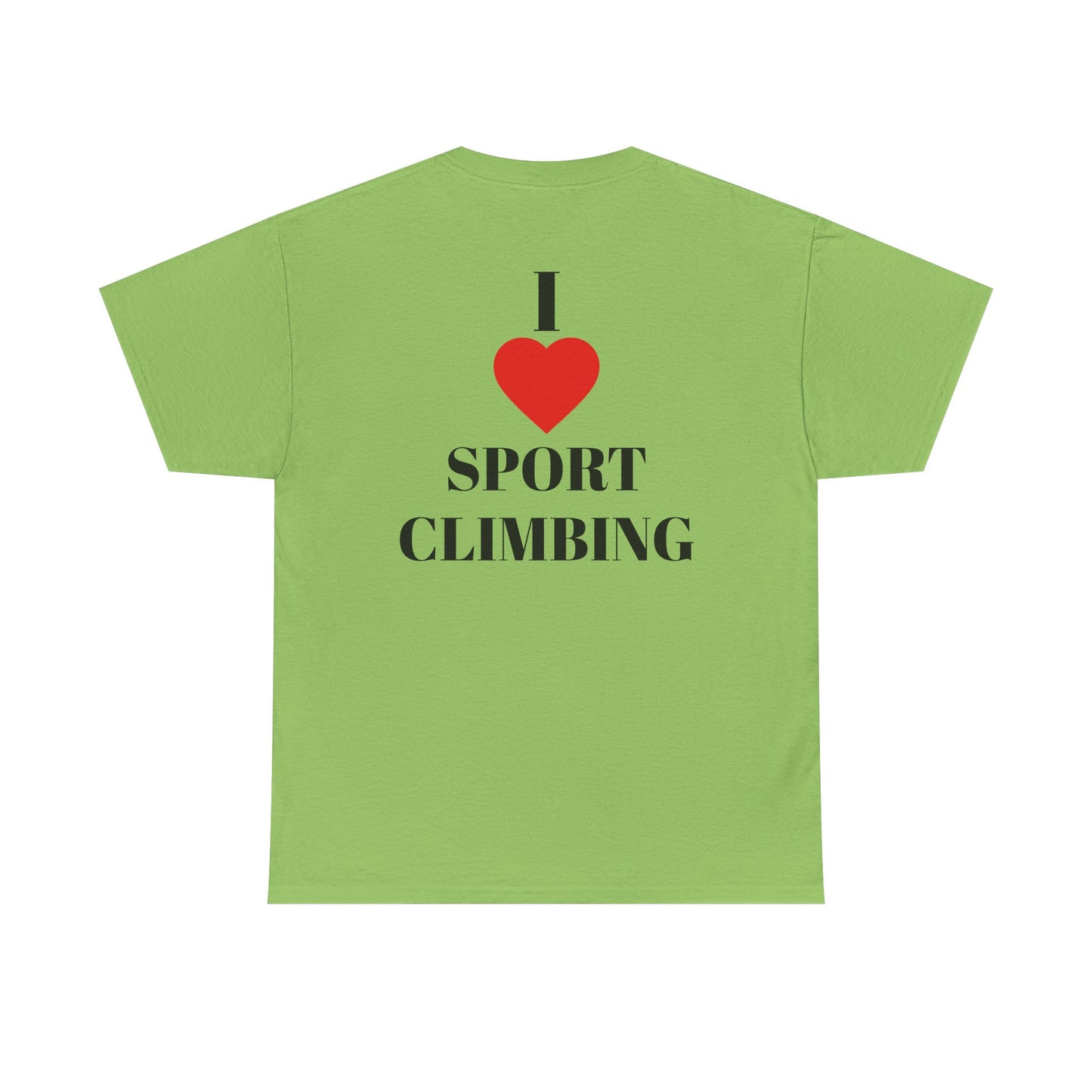 I Love Sport Climbing| Rock Climbing Shirt Stoke & Trad