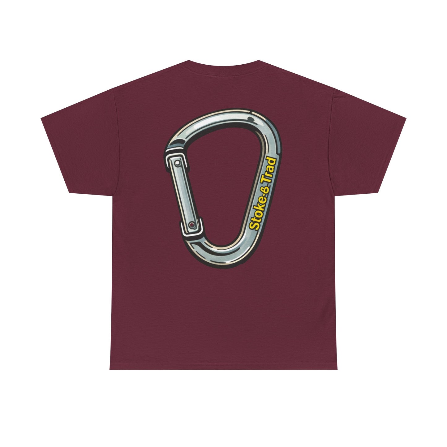 Carabiner T-shirt | Rock Climbing Shirt Stoke & Trad