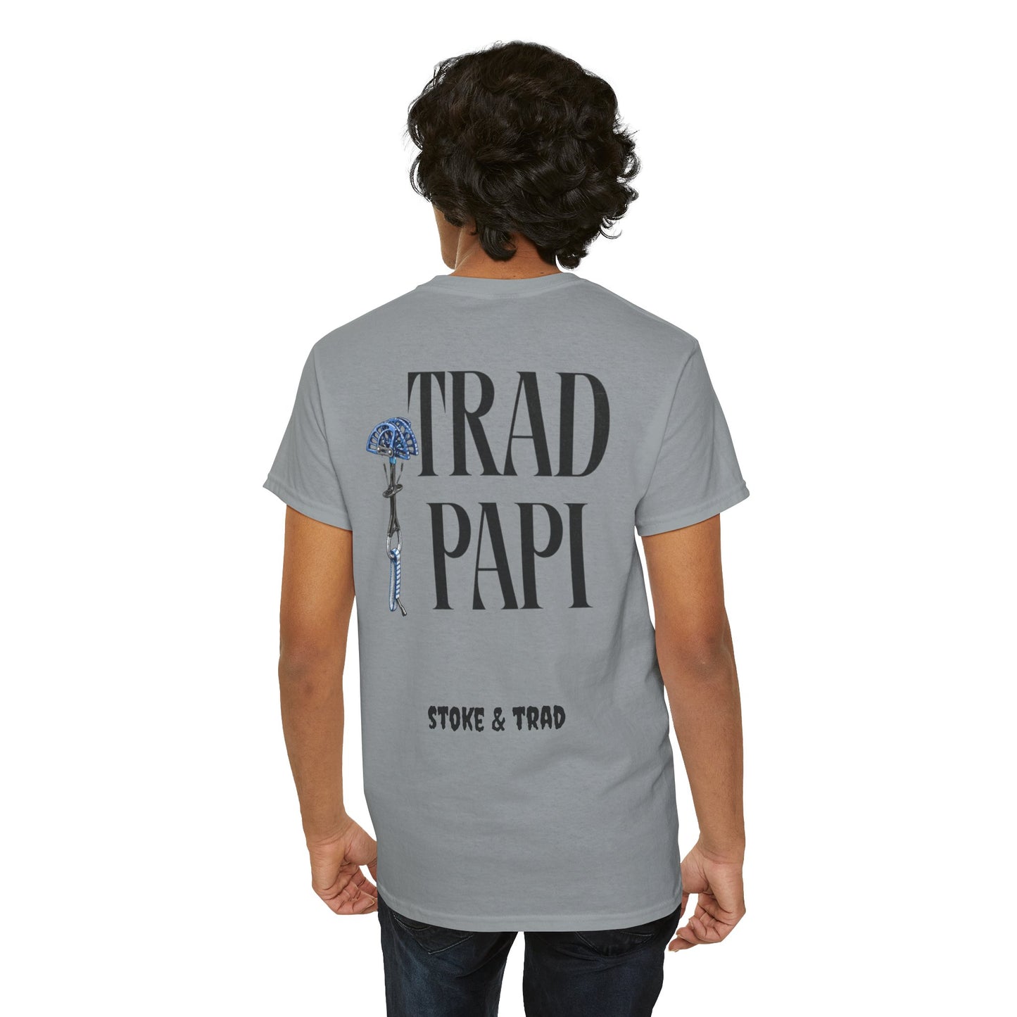 Trad Papi| Rock Climbing Shirt Stoke & Trad