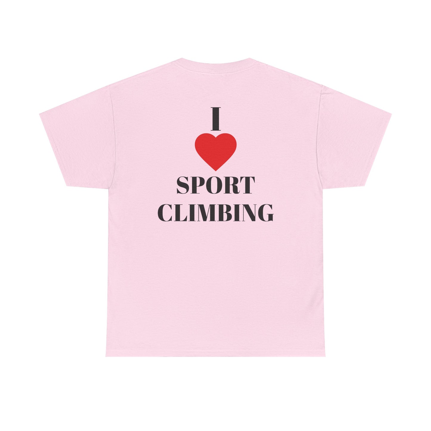 I Love Sport Climbing| Rock Climbing Shirt Stoke & Trad