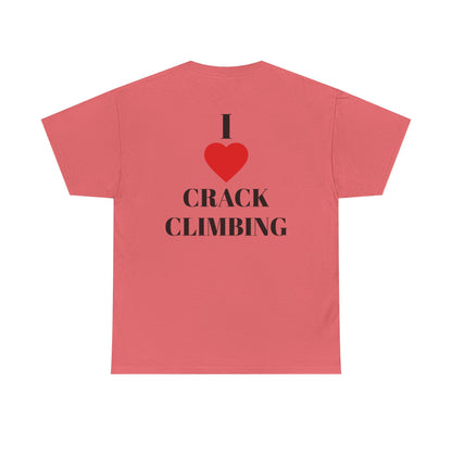 I Love Crack Climbing| Rock Climbing Shirt Stoke & Trad