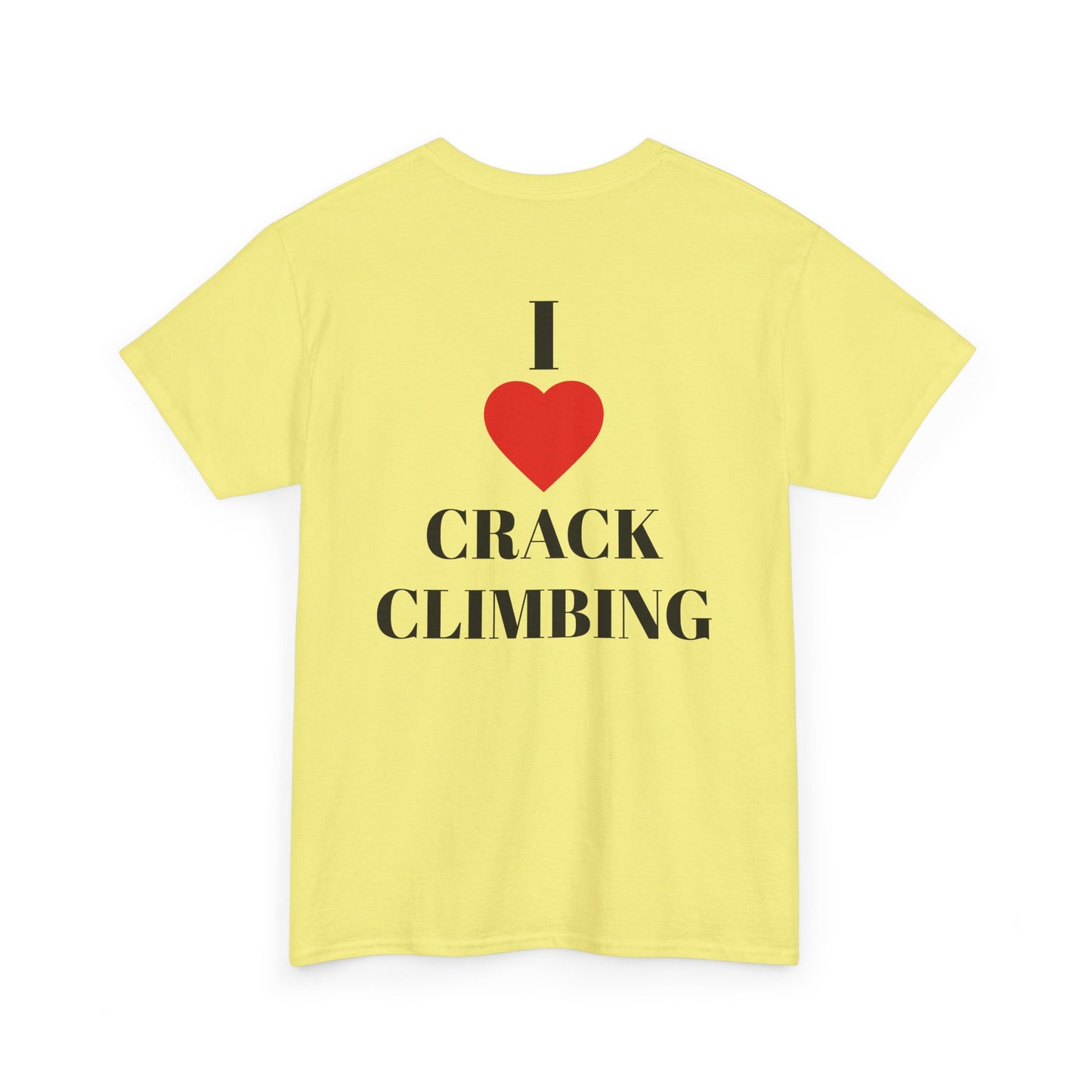 I Love Crack Climbing| Rock Climbing Shirt Stoke & Trad