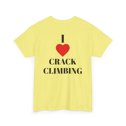 I Love Crack Climbing| Rock Climbing Shirt Stoke & Trad