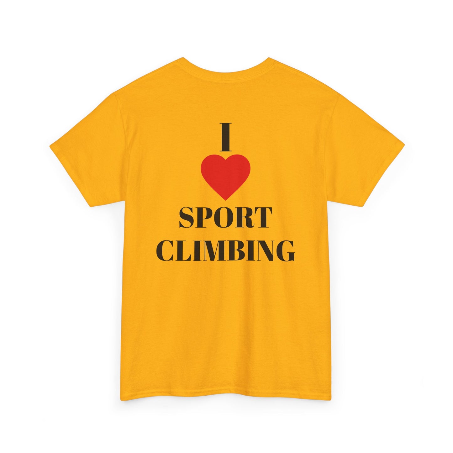 I Love Sport Climbing| Rock Climbing Shirt Stoke & Trad