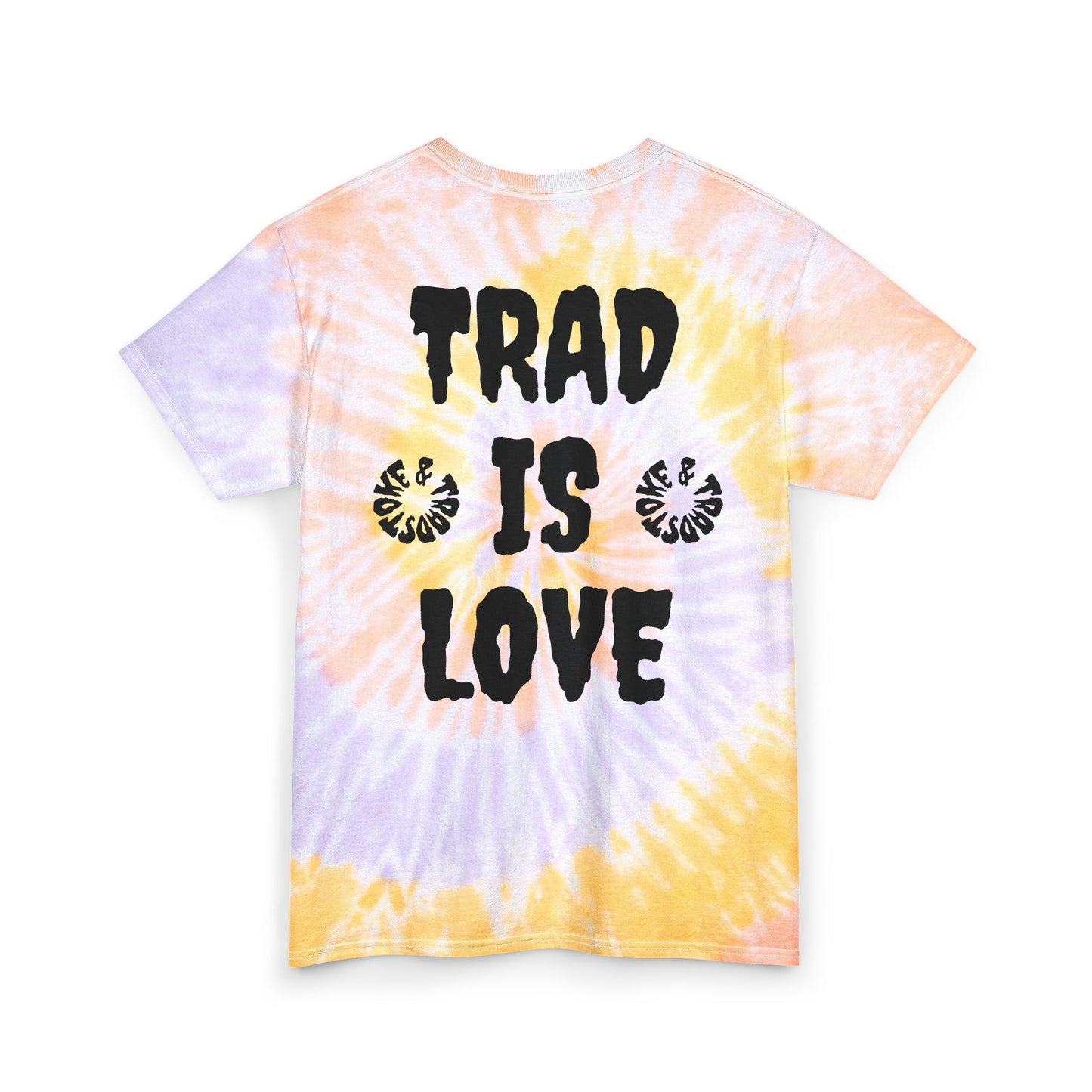 Trad Is Love Tie Dye | Rock Climbing Shirt Stoke & Trad