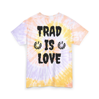 Trad Is Love Tie Dye | Rock Climbing Shirt Stoke & Trad