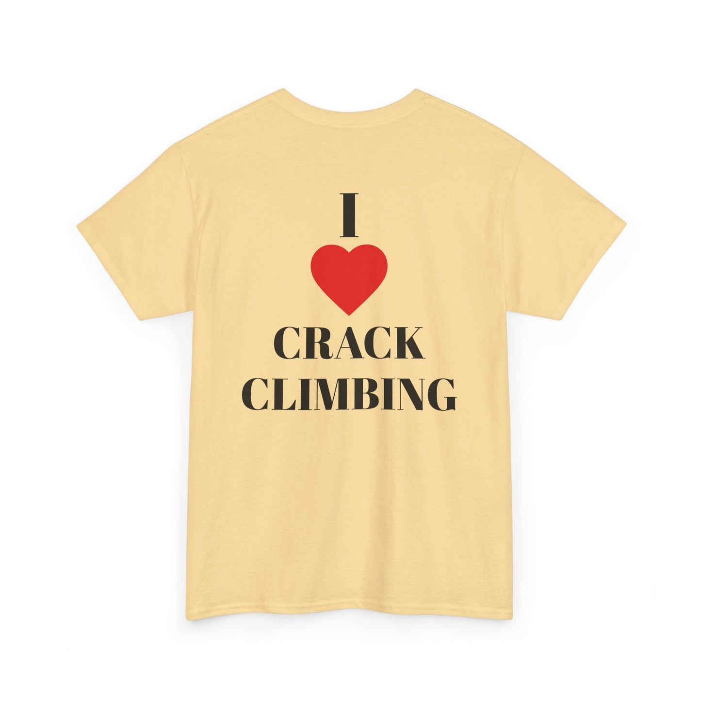 I Love Crack Climbing| Rock Climbing Shirt Stoke & Trad