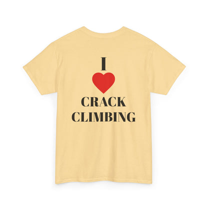 I Love Crack Climbing| Rock Climbing Shirt Stoke & Trad