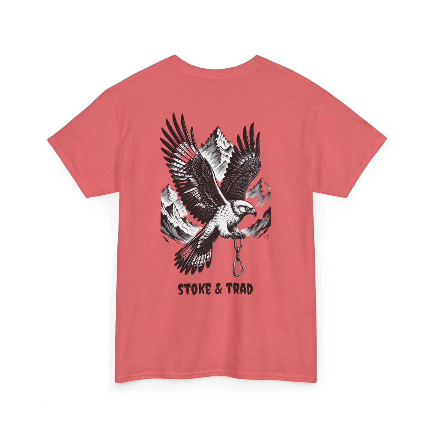 Falcon Mountians and Quickdraw/ Rock Climbing Shirt Stoke & Trad