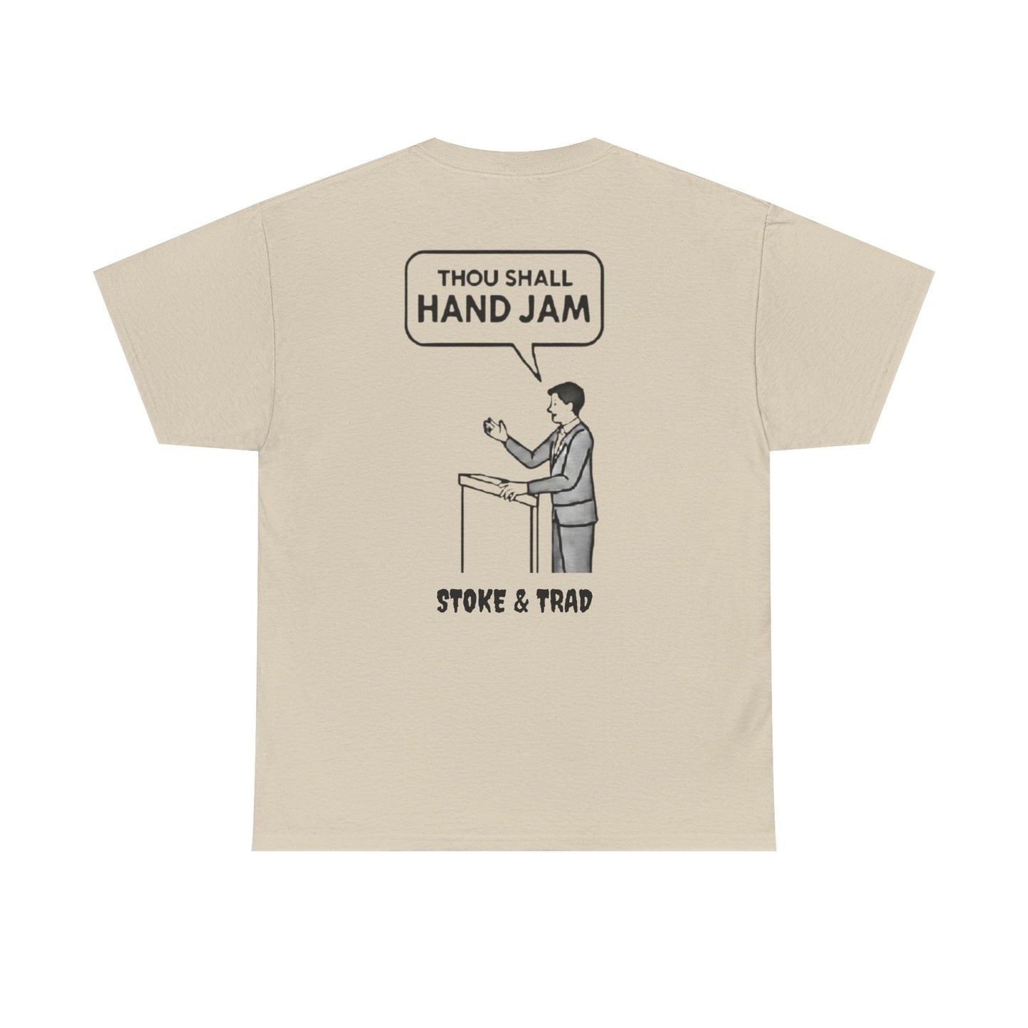 Thou Shall Hand Jam| Rock Climbing Shirt Stoke & Trad