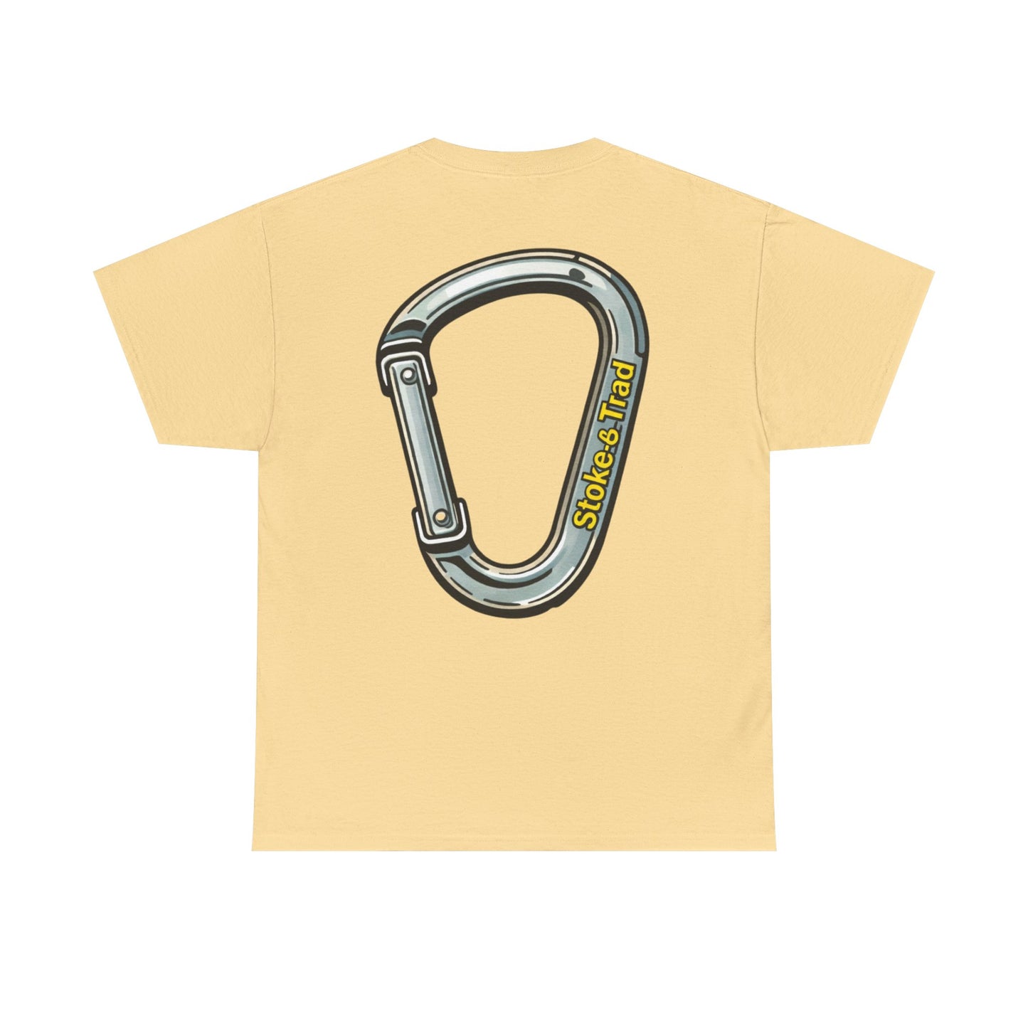 Carabiner T-shirt | Rock Climbing Shirt Stoke & Trad