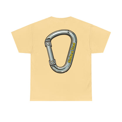 Carabiner T-shirt | Rock Climbing Shirt Stoke & Trad