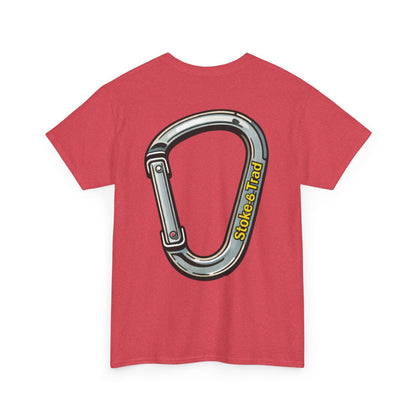Carabiner T-shirt | Rock Climbing Shirt Stoke & Trad