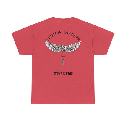 Trust In Thy Gear| Rock Climbing Shirt Stoke & Trad