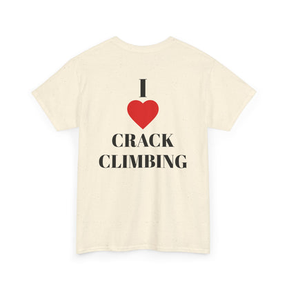 I Love Crack Climbing| Rock Climbing Shirt Stoke & Trad