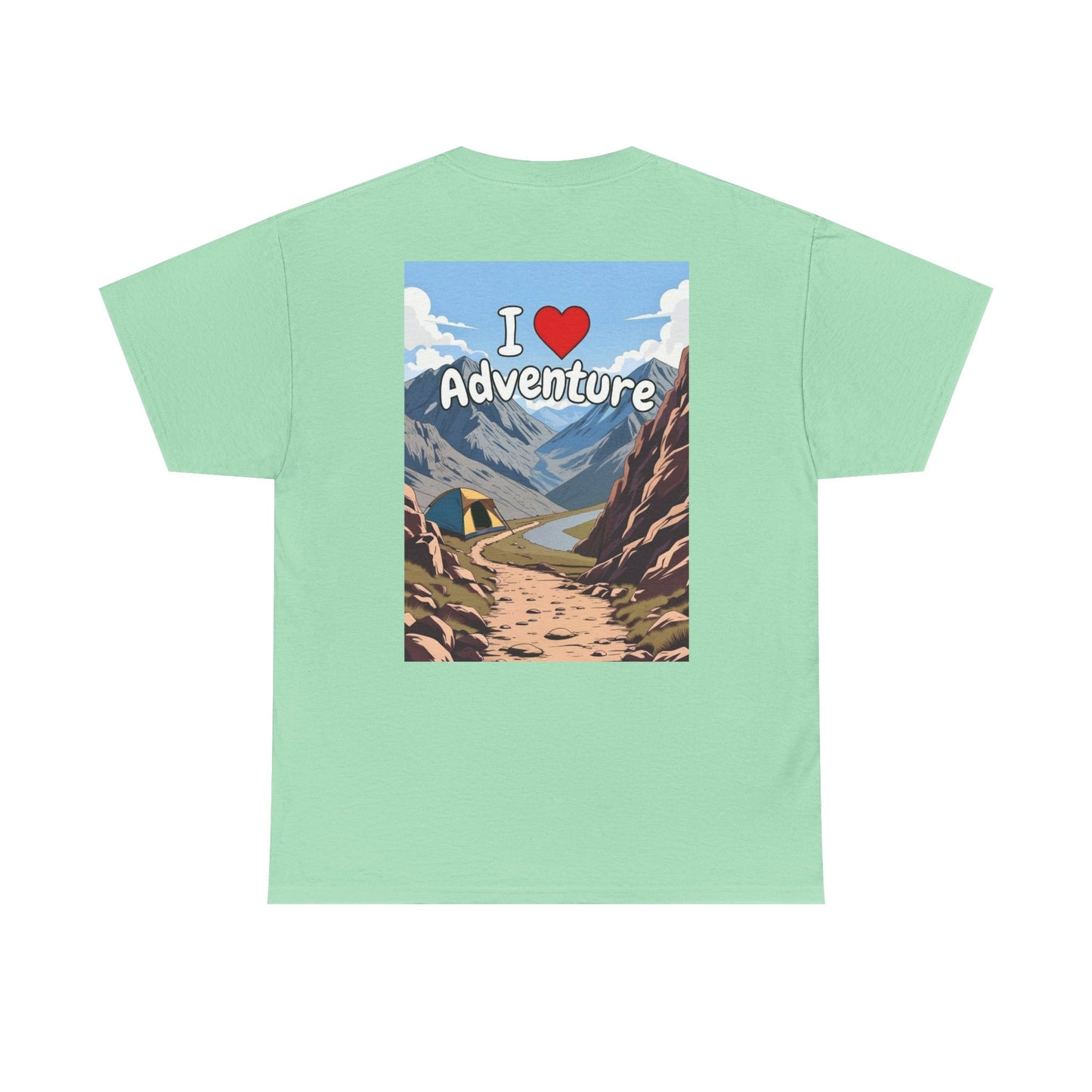 I Love Adventure| Rock Climbing Shirt Stoke & Trad