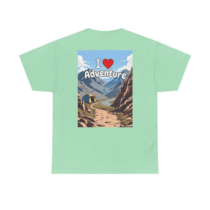 I Love Adventure| Rock Climbing Shirt Stoke & Trad