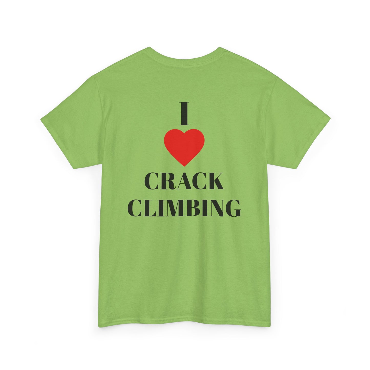 I Love Crack Climbing| Rock Climbing Shirt Stoke & Trad