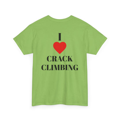 I Love Crack Climbing| Rock Climbing Shirt Stoke & Trad