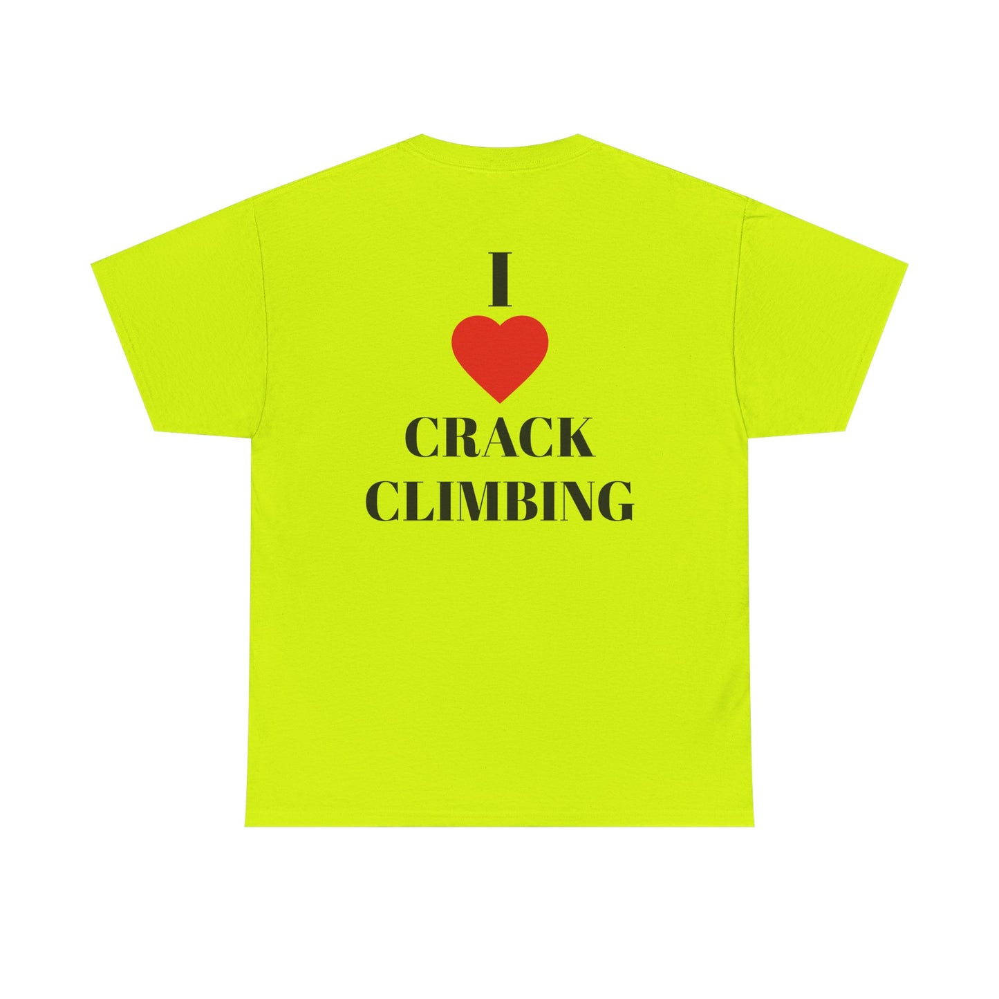 I Love Crack Climbing| Rock Climbing Shirt Stoke & Trad