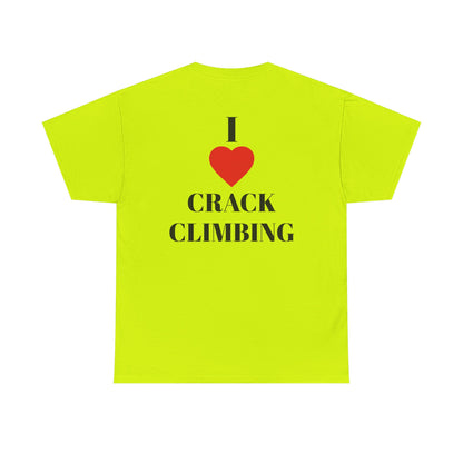 I Love Crack Climbing| Rock Climbing Shirt Stoke & Trad